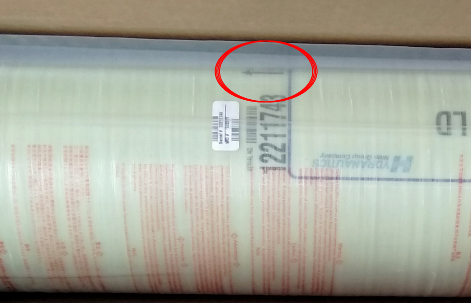 反滲透ro膜正確安裝方向